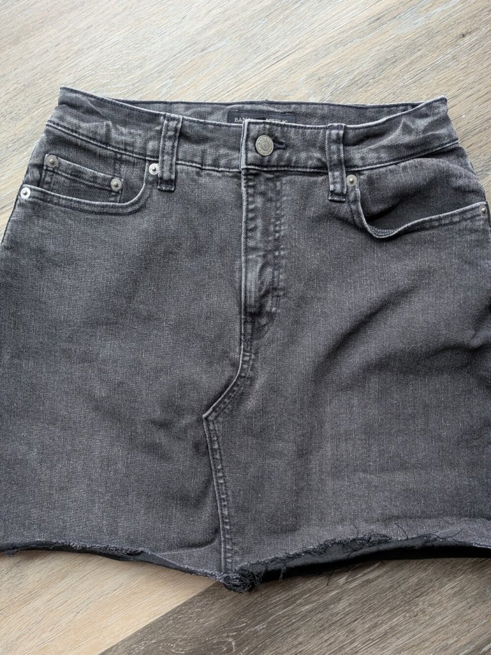 Banana Republic - Black Jean Skirt